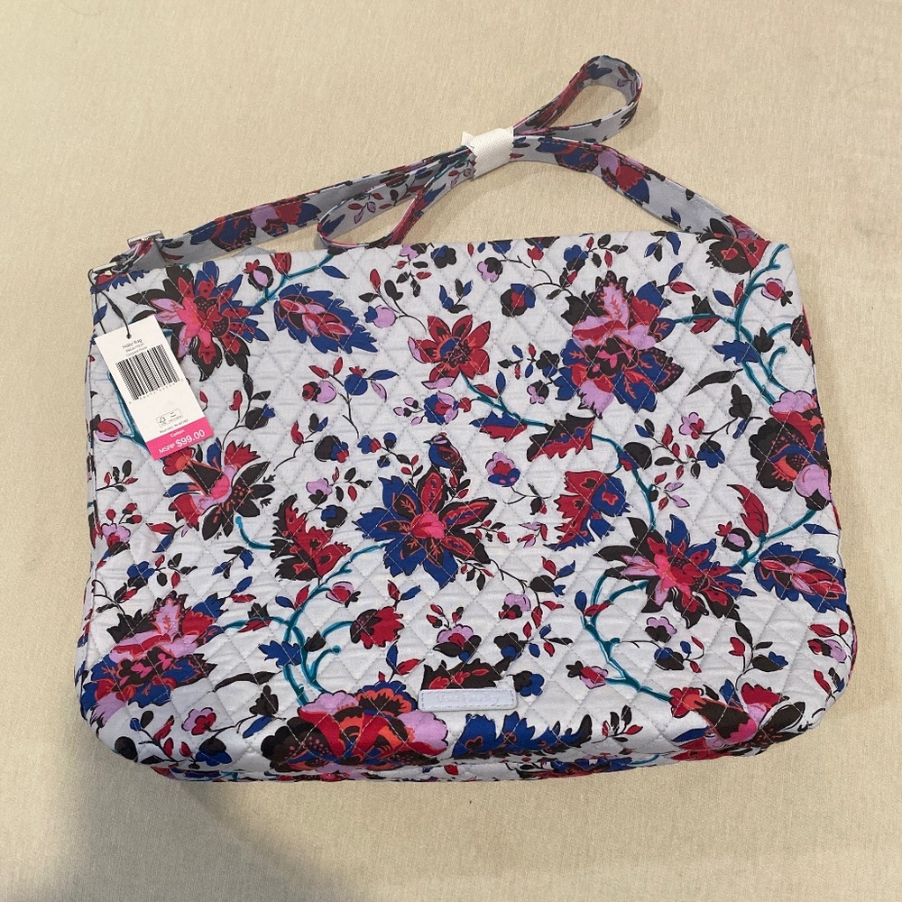 NWT Vera Bradley Vineyard Floral Hobo Bag